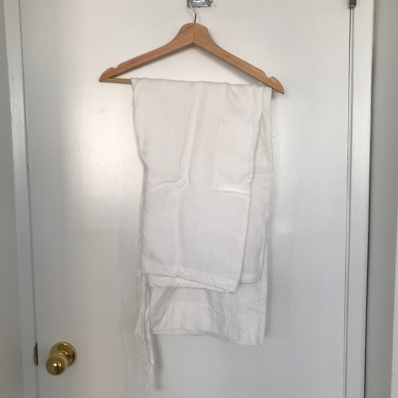 White linen pants - Picture 2 of 2